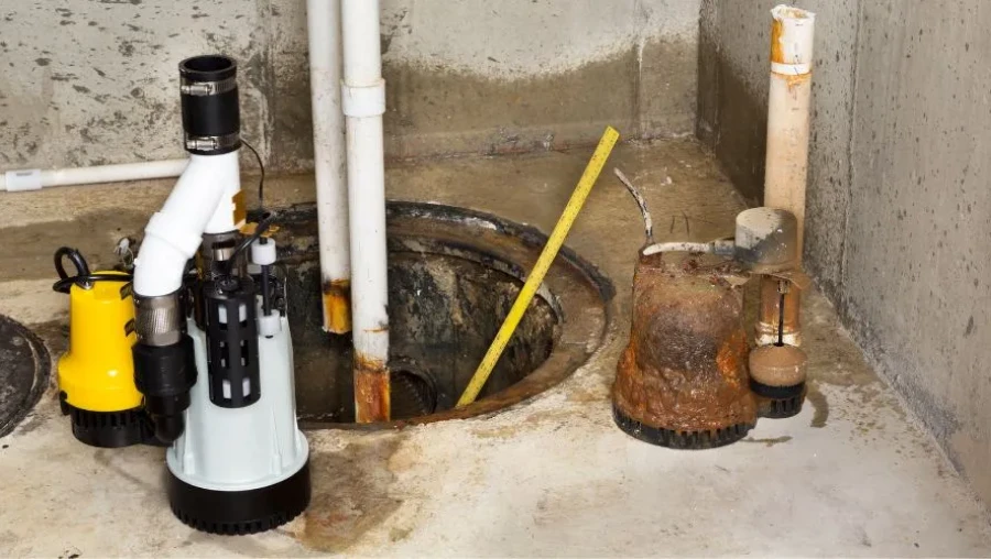 Sump Pump Replacement & Basement Flood Prevention2