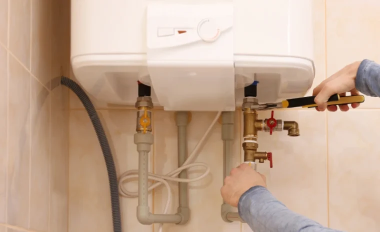 tankless water heater installation